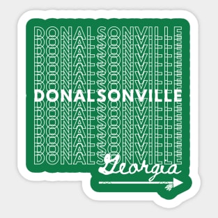 Donalsonville Georgia Sticker